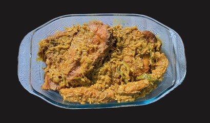 traditional Fish Curry, Cooking spicy fish, 