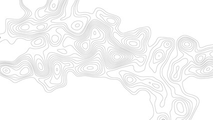 Fototapeta premium topographic map , abstract height lines vector. topographic map ,vector , abstract height lines on white background