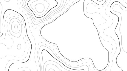topographic map , abstract height lines vector. topographic map ,vector , abstract height lines on white background