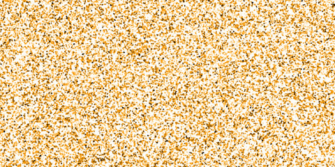 Abstract yellow and orange noise texture background.Orange grainy noise color background, orange grain banner and wallpapers. Sprinkle glitter gold dust on a black background with copy space.

