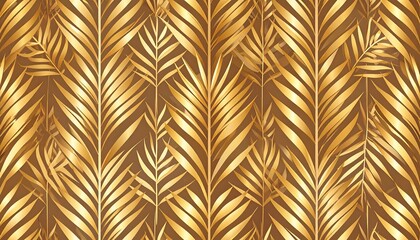 Dense golden leaf patterns layered across a warm brown backdrop create a visually rich textured surface