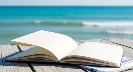 Open Book on Beach Deck