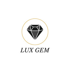 Lux Gem Diamond Jewelry Jewelers Logo