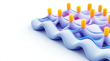 3D Visualization of Modern Architecture Nodes in a Cloud Environment with AI Integration