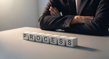 Business Process Management - A Man Overseeing the Process.