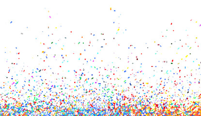 Abstract digital art of colorful pixelated particles exploding upward against a black background