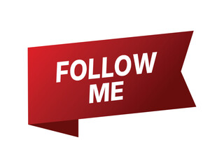 Follow me banner