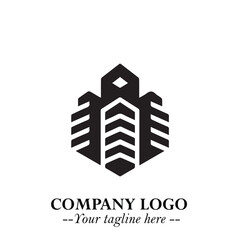 Black and White Chibi Boy Illustration with Jacket and Boots in Bold Thick Line Art Minimal Style