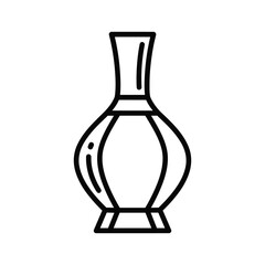 Outline icon of a decorative vase