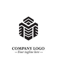 Black and White Chibi Boy Illustration with Jacket and Boots in Bold Thick Line Art Minimal Style