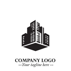 Black and White Chibi Boy Illustration with Jacket and Boots in Bold Thick Line Art Minimal Style