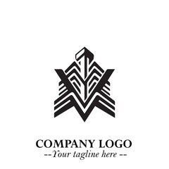 Black and White Chibi Boy Illustration with Jacket and Boots in Bold Thick Line Art Minimal Style