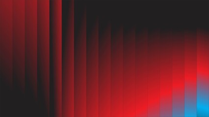 Abstract background featuring vertical lines with a gradient from red to black and a touch of blue