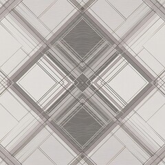 Modern Geometric Minimalist Hijab Pattern in Neutral Tones