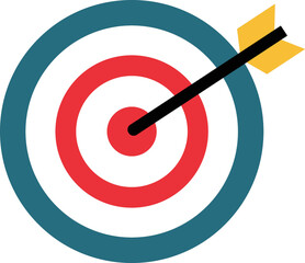 Target Board Scalable SVG Vector Graphic with Editable Paths and Layers for Web, UI Design, Digital Art, and Print Applications