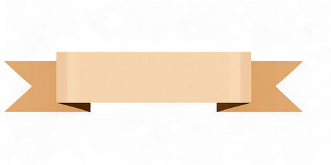 Simple beige banner, perfect for adding a touch of elegance to designs