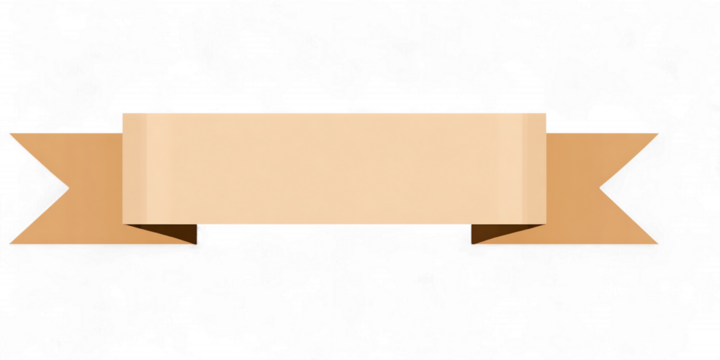 Simple beige banner, perfect for adding a touch of elegance to designs