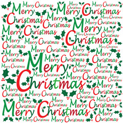 Christmas seamless pattern for gift wrap
