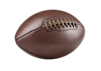 Close-up of a brown leather American football (2)