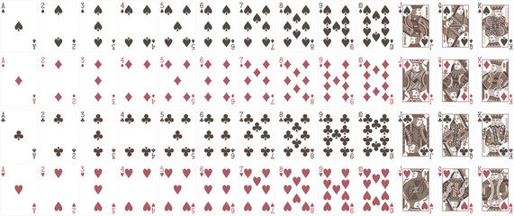 High-Quality Playing Cards Set - Camo Desert