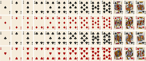 High-Quality Playing Cards Set - Heritage