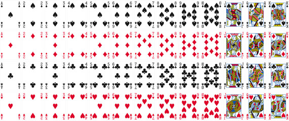 High-Quality Playing Cards Set - Double Index