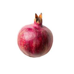 Pomegranate on Transparent Background