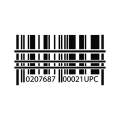 Barcode with numbers, representing product identification and retail scanning