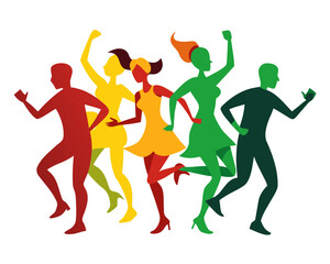 Creative Details Dancing Conga Vector Illustration | Music Instrument | Latin Percussion Design