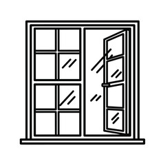 Empty bowl, versatile kitchenware for serving food, simple line art design