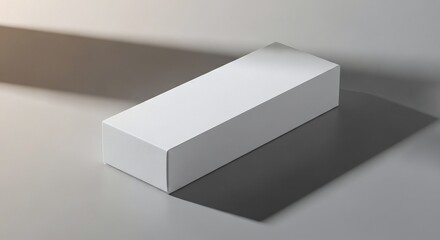 A clean mock-up scene product packaging on a simple