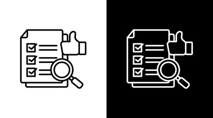Audit Findings  White Icon Set Design