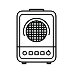 Illustration of a running shoe, perfect for athletic and fitness themed designs