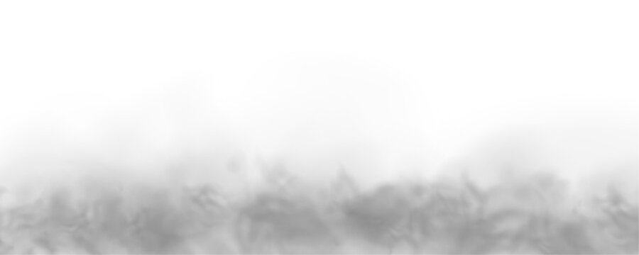 A curling haze rises gently in layers. Its edges blur softly into the black background. The smoke texture adds quiet atmospheric depth. PNG