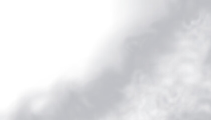 A faint fog cloud glows slightly as it drifts across the scene. Its shape twists in soft flowing waves. The texture feels dreamy and quiet. PNG