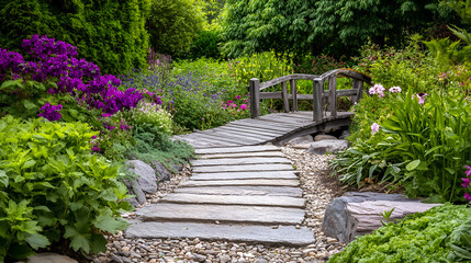 Obraz premium stairway to the garden