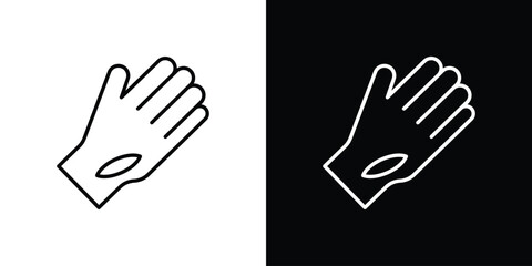 Wound icons. Editable Stroke. logotype design concept