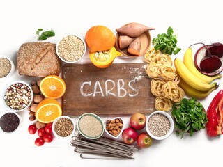 Healthy Carbohydrates Food Sources with 