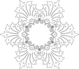 sketch vector illustration silhouette design icon symbol ornament decoration decoration mandala abstract modern classic vintage ethnic traditional symmetric 