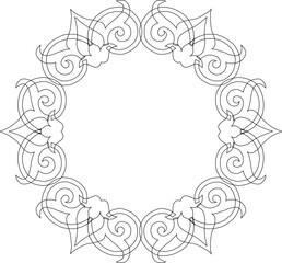 sketch vector illustration silhouette design icon symbol ornament decoration decoration mandala abstract modern classic vintage ethnic traditional symmetric 