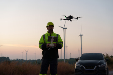 Engineers are using mobile phones to monitor the operation of natural energy systems such as wind turbines and electric power.
