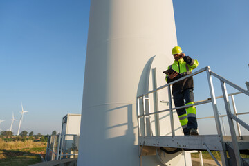 International engineers are investigating the operation of natural energy systems such as wind turbines and electric power.