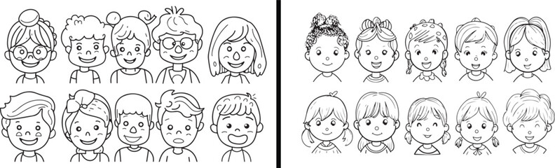 Kids Sports Illustration, Active Children Sketch, Playing Football Cartoon, Running and Jumping Kids, Outdoor Fun Clipart, Physical Activity Vector, Healthy Lifestyle Art, Kids Exercise Drawing, Sport