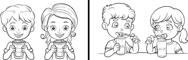 Girl Portrait Illustration, Cute Character Doodle, Young Female Sketch, Smiling Girl Vector, Cartoon Face Illustration, Lovely Expression Art, Kids Character Drawing, Girly Design Clipart, Adorable Fa