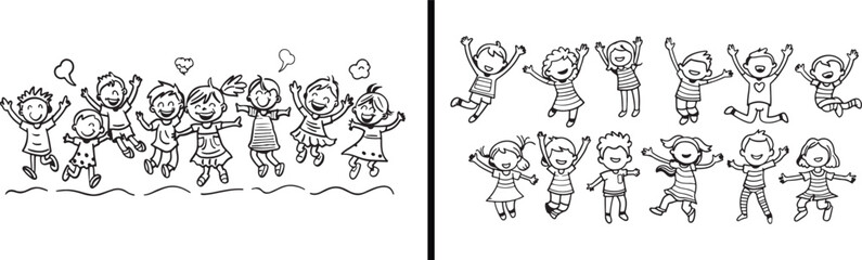 Teacher and Student Illustration, Classroom Fun Drawing, School Education Art, Teaching Scene Vector, Happy Students Clipart, Learning Together Cartoon, Educational Doodle Sketch, Classroom Activity S