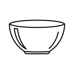 Line art icon of an open window with multiple panes