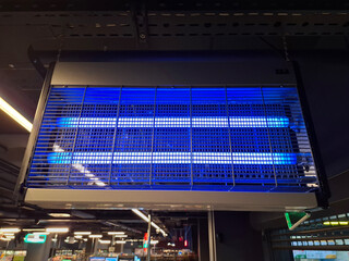 Electric ultraviolet insecticide insect killer, UV lamp trap in shop