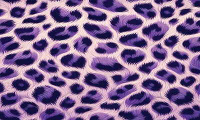 Creative purple leopard pattern vector based on animal fur inspiration a bold option for wallpapers, stylish fabrics, interior decor, and fashion creativity.