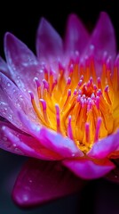 Vibrant Water Lily Blossom for National Youth Day Celebrations