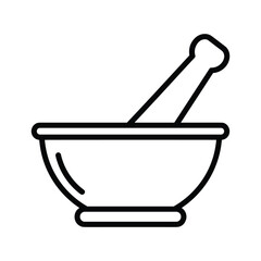 Mortar and pestle icon
